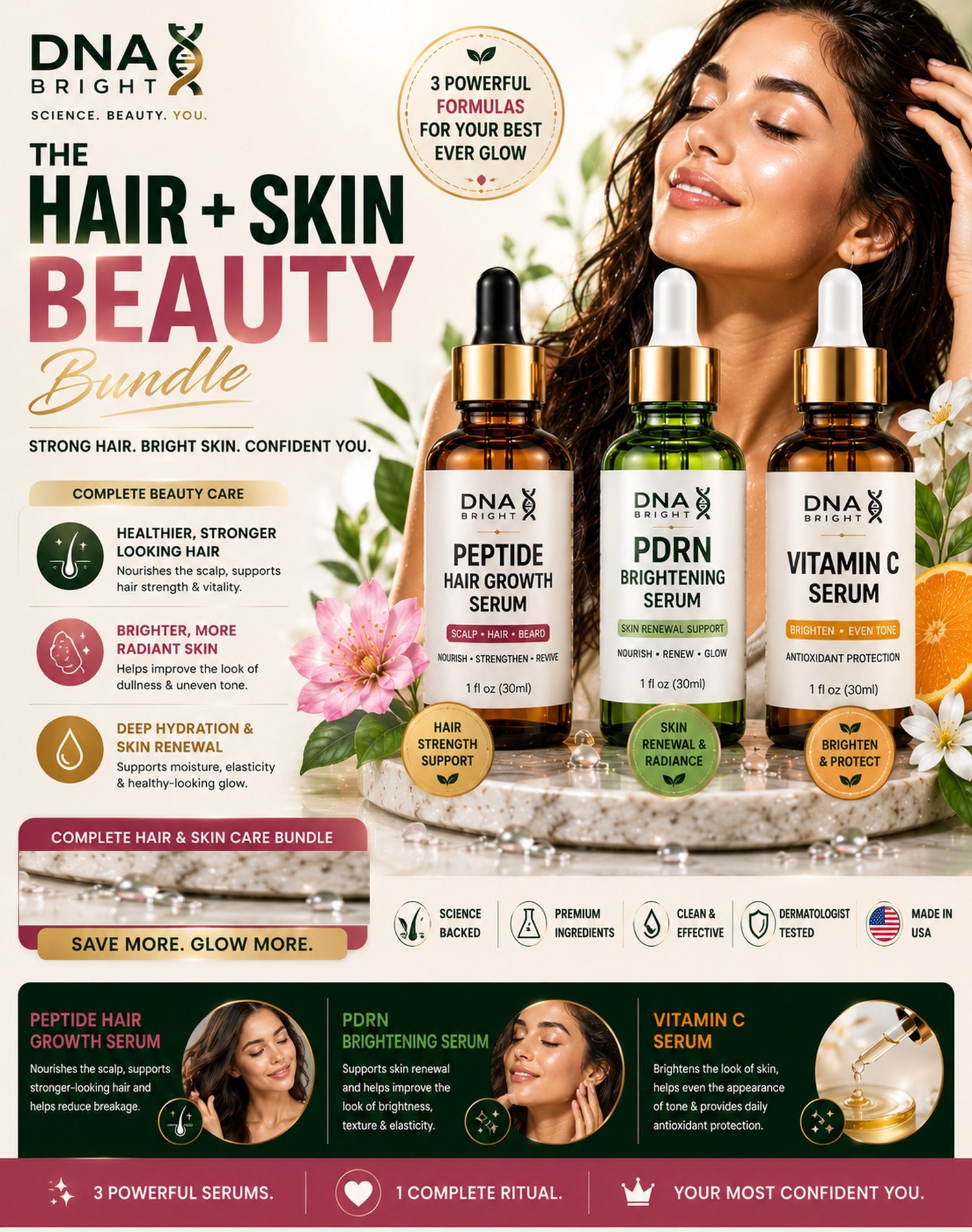 The Hair + Skin Beauty Bundle